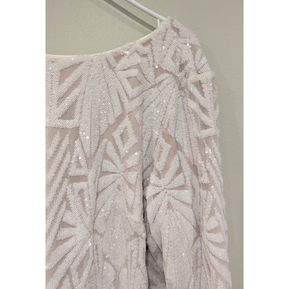 Dress The Population Lola Art Deco Sequin Dress Size XXL - Picture 7 of 11